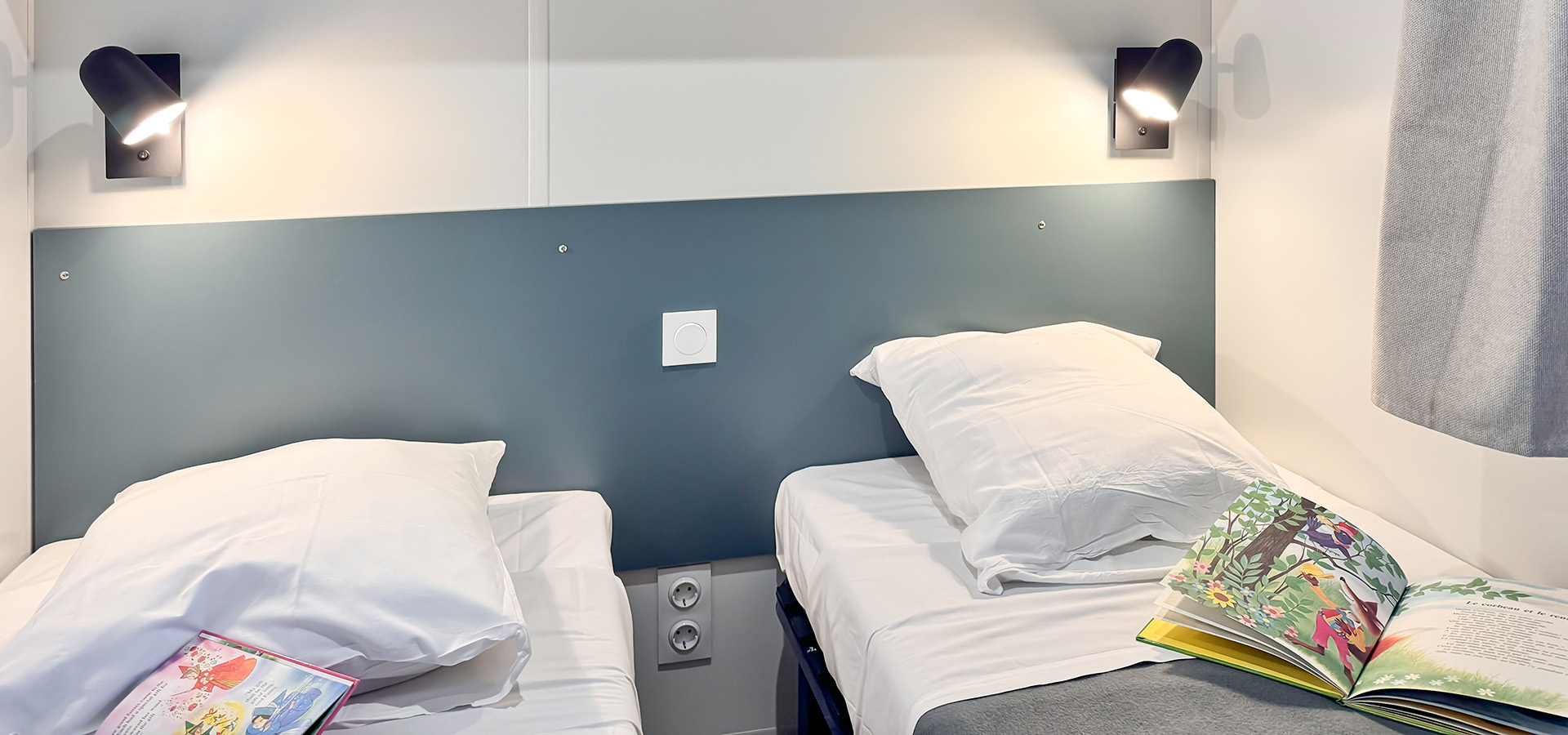 Camping la vetta MH SUP CH3 chambre enfants 2